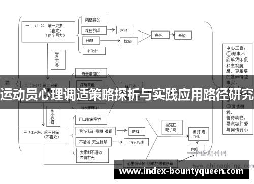 运动员心理调适策略探析与实践应用路径研究